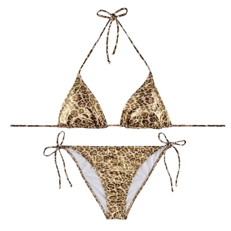 SlipStop Gaga Kahverengi Kadın Bikini - SlipStop