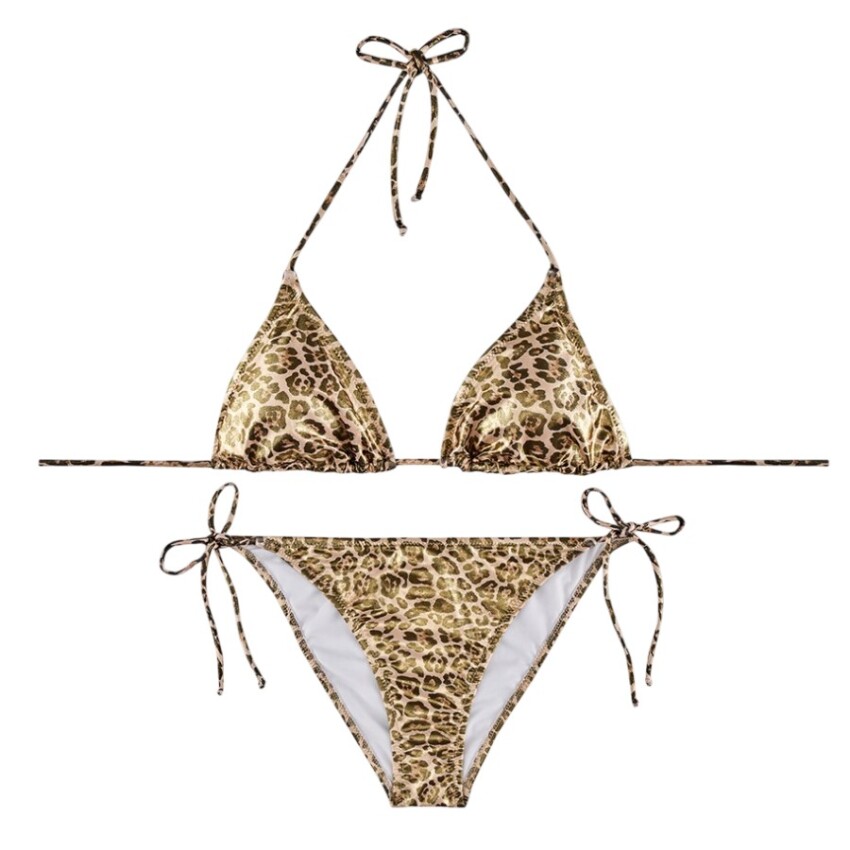 SlipStop Gaga Kahverengi Kadın Bikini - 1