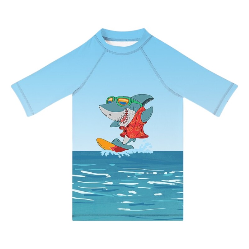 SlipStop Redd Mavi Çocuk Tshirt - SlipStop