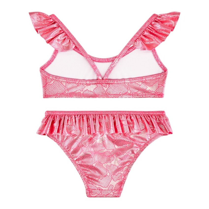 SlipStop Serpina Fuchsia Junior Pembe Çocuk Bikini - 2