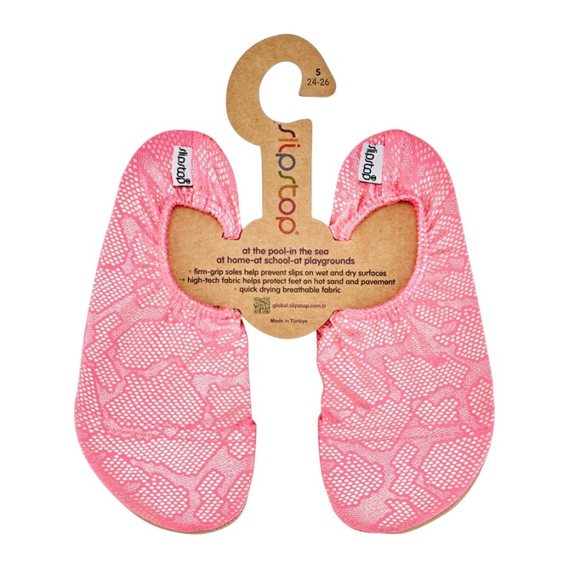 SlipStop Serpina Fuchsia Junior Pembe Çocuk Deniz Ayakkabısı - SlipStop