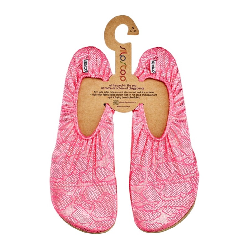 SlipStop Serpina Fuchsia Pembe Kadın Deniz Ayakkabısı - SlipStop