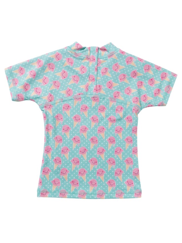 SlipStop Yummy T-shirt Yeşil Çocuk Tshirt - 2