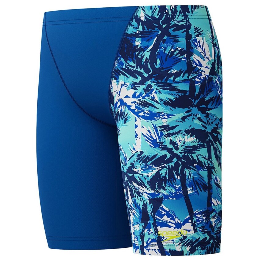 Speedo Alv Leg V Cut Jam Jm Lacivert Çocuk Mayo - 1