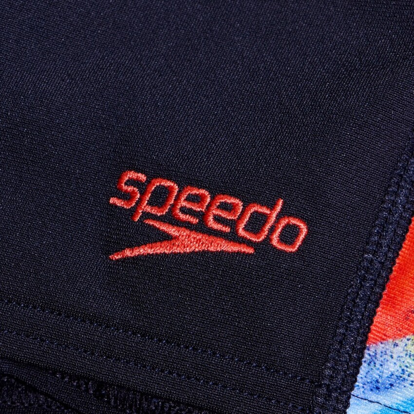 Speedo Digital Panel Aquashort Siyah Çocuk Mayo - 3