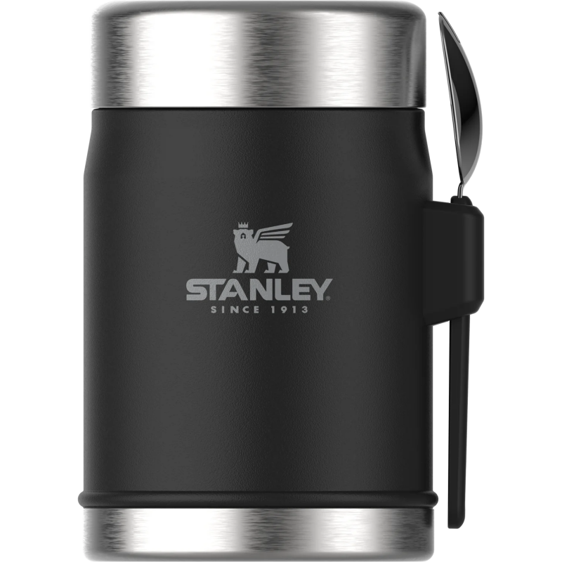 Stanley The Legendary Food Jar Spork .4L / 14oz Siyah Unisex Termos - Stanley