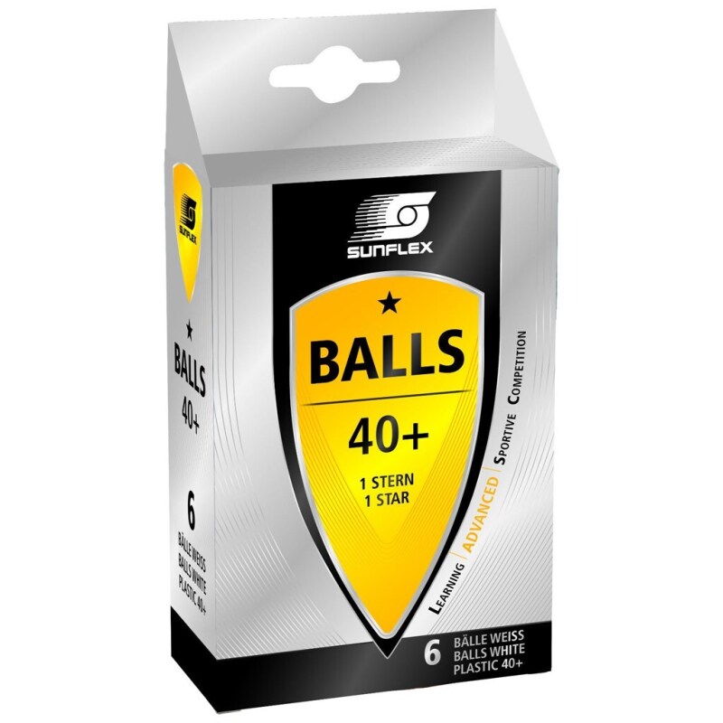 Sunflex Non Celluloid TT-Ball 1-Star Unisex Masa Tenisi Topu - Sunflex
