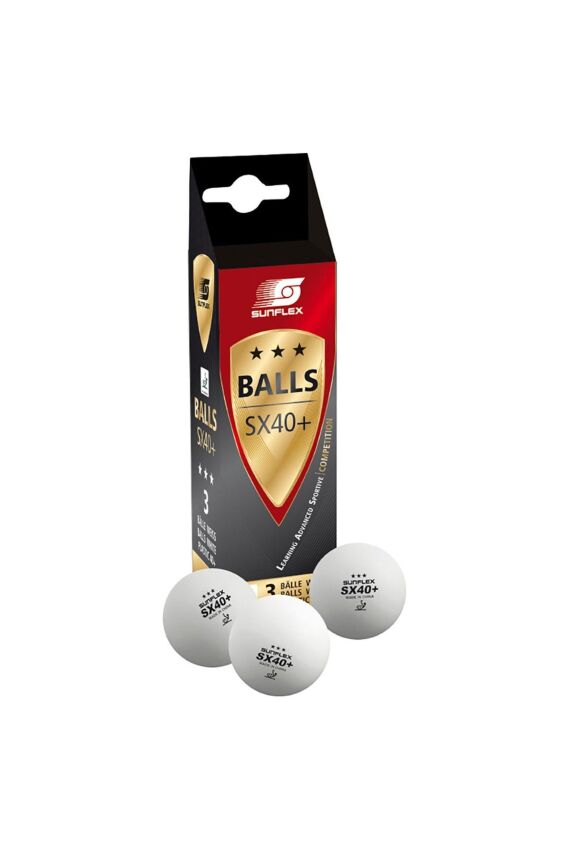 Sunflex TT-Ball 40+ ITTF 3 Stat Unisex Masa Tenisi Topu - 1