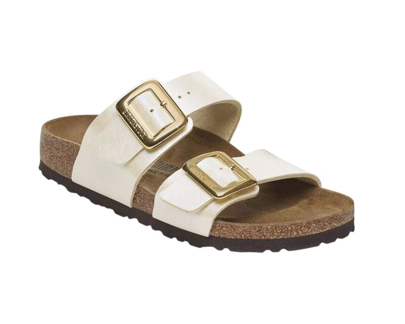 Birkenstock Sydney Cushion Buckle BF Graceful Beyaz Kadın Terlik - Birkenstock (1)