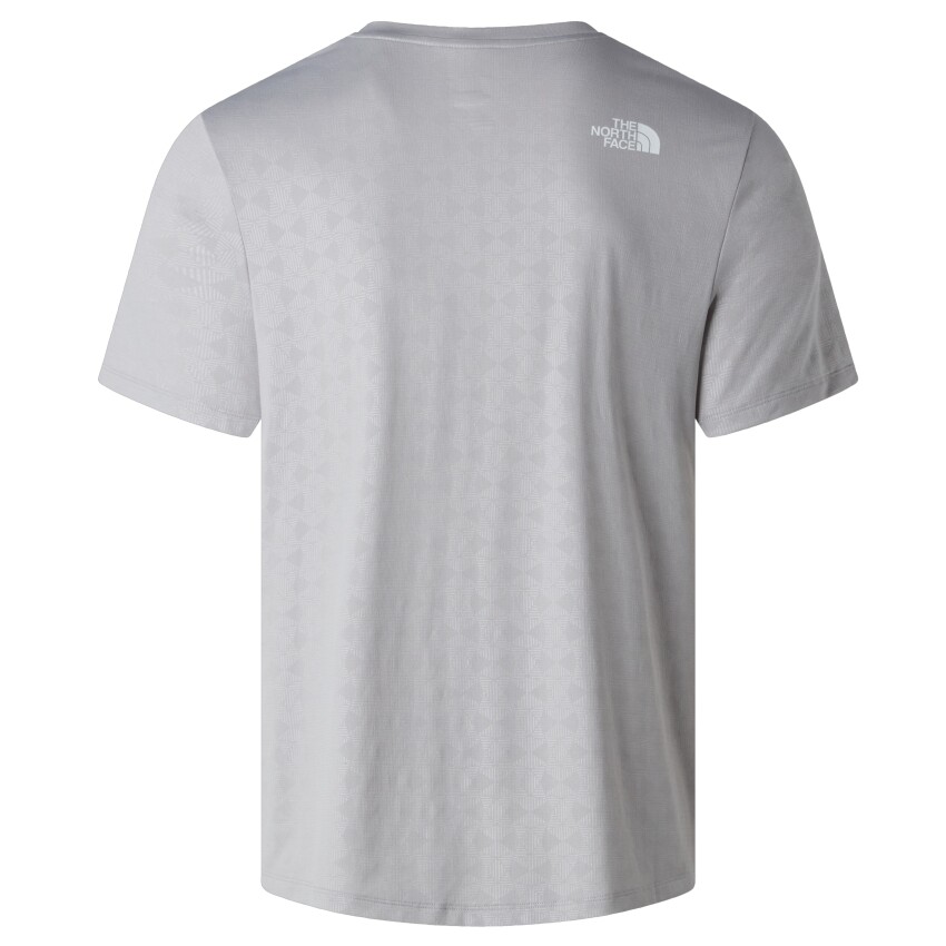 The North Face M 24/7 Pentadome Embossed Reg SS Tee Gri Erkek Tshirt - 6
