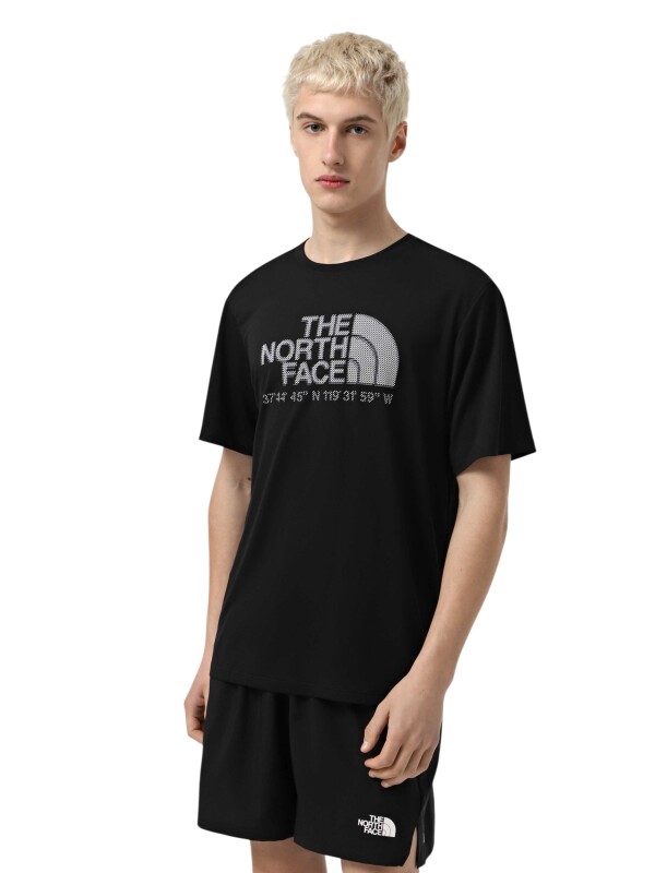 The North Face M 24/7 S/S Tee Logo Graphic Reg Siyah Erkek Tshirt - The North Face