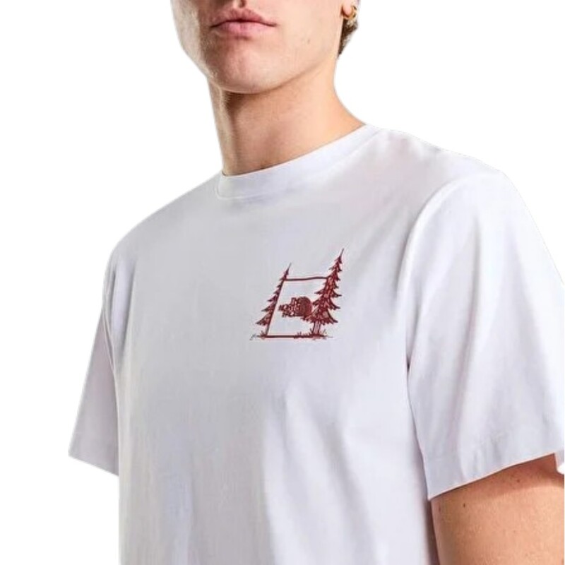 The North Face M Camping Relaxed Short Sleeve Tee-Graph Beyaz Erkek Tshirt - 11