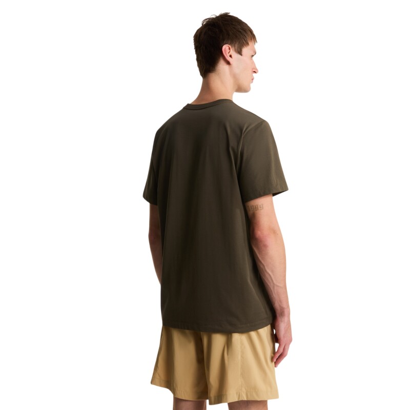 The North Face Evolution Simple Dome Regular SL Yeşil Erkek Tshirt - The North Face (1)