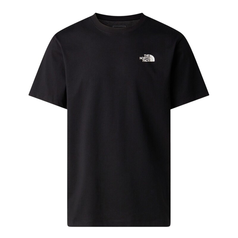 The North Face M Vertical Regular Sleeve Tee-Grap Siyah Erkek Tshirt - 4