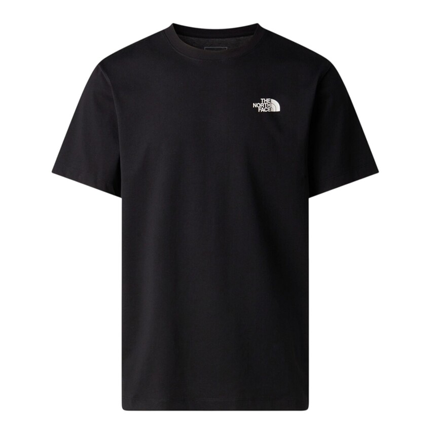 The North Face M Vertical Regular Sleeve Tee-Grap Siyah Erkek Tshirt - 4