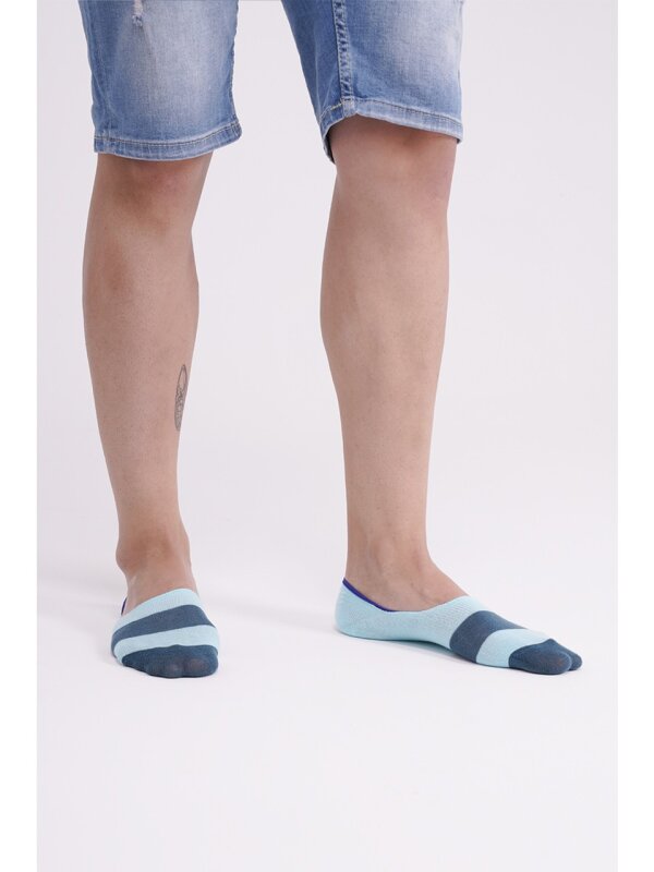 The Socks 3 Çift Desenli Babet (149P) Renkli Erkek Çorap - 4