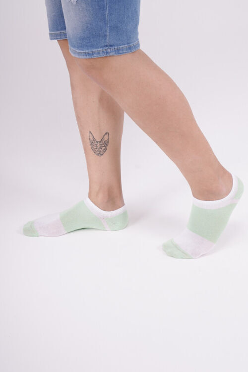 The Socks 3 Çift Desenli Erkek Patik Çorap (155P) Renkli Erkek Çorap - The Socks (1)