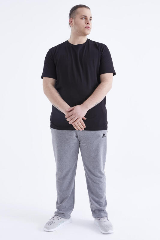 Tommy Life Battal O Yaka Siyah Erkek Tshirt - Tommy Life (1)