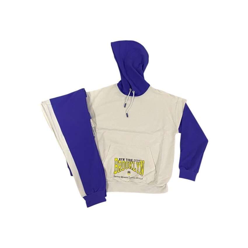 Tommy Life Kız Garson Oversize Çocuk Eşofman Takımı - 2