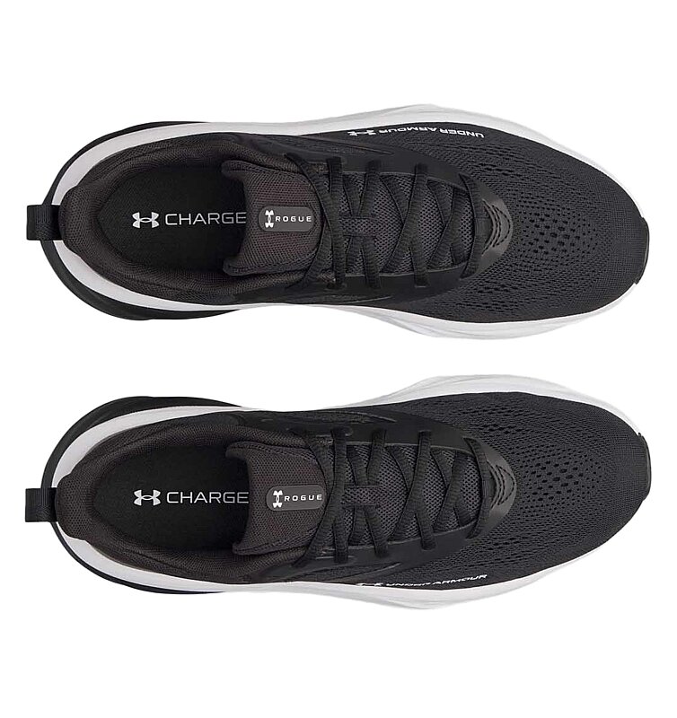 Under Armour UA Rogue 6 Siyah Erkek Koşu Ayakkabısı - 4