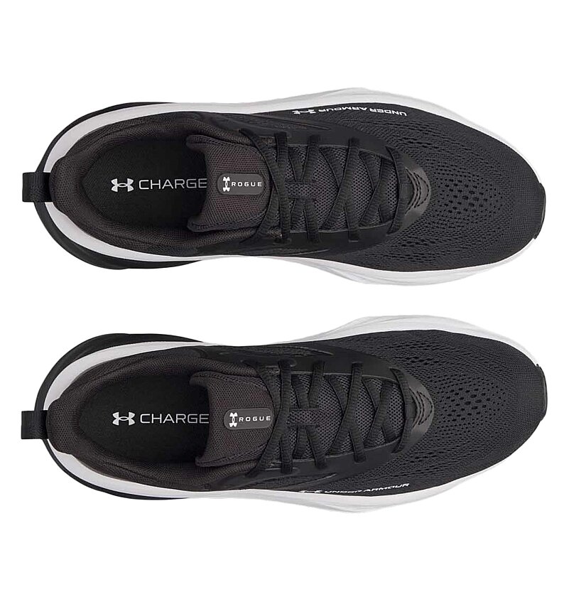 Under Armour UA Rogue 6 Siyah Erkek Koşu Ayakkabısı - 4