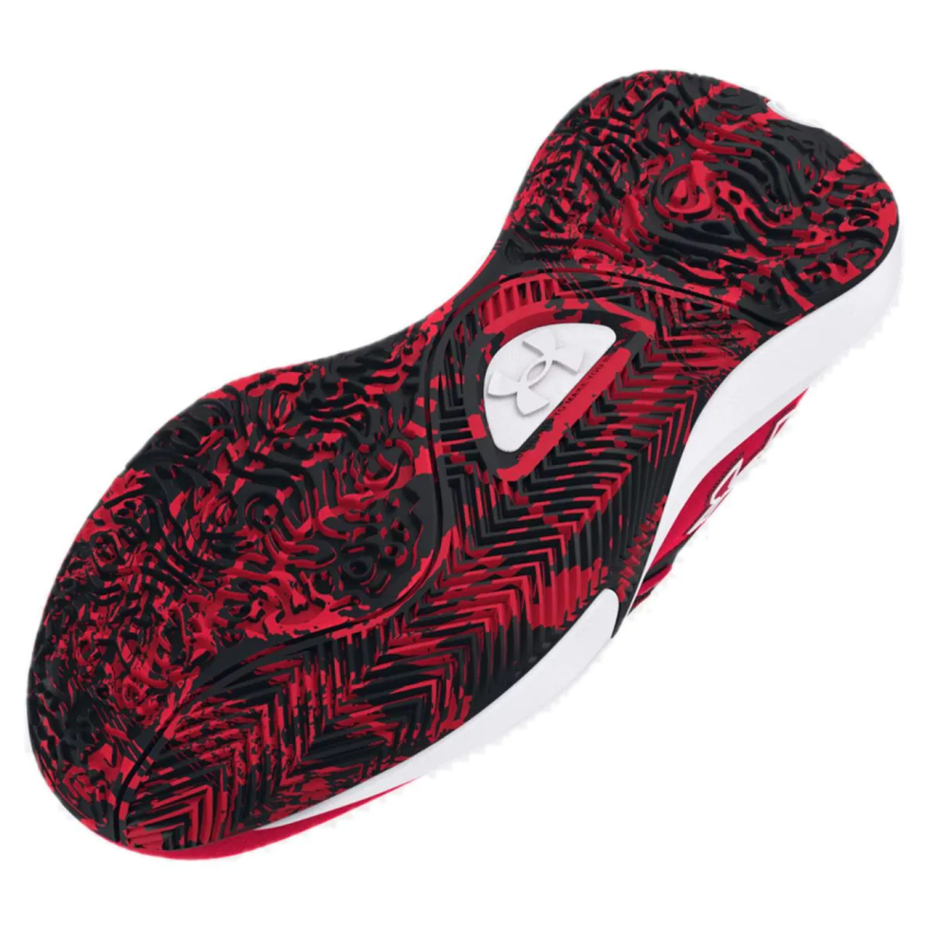 Under Armour UA GS Lockdown 7 Kırmızı Çocuk Basketbol Ayakkabısı - 5