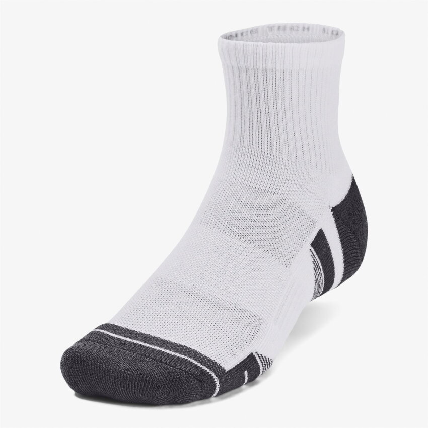 Under Armour UA Performance Tech Beyaz Unisex Çorap - 2