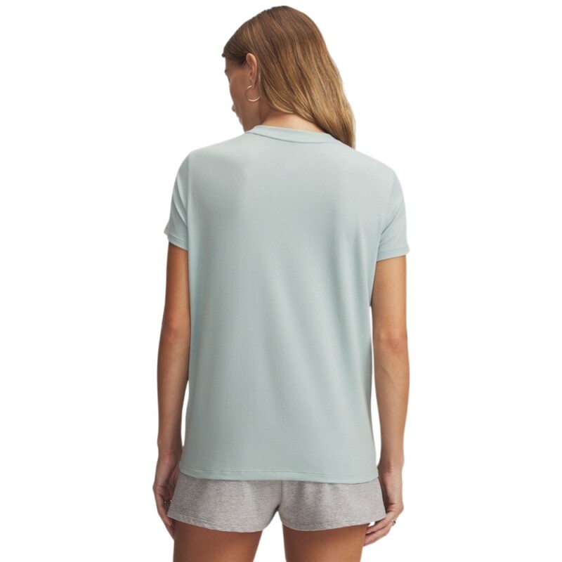 Under Armour UA Rival Core SS Mavi Kadın Tshirt - Under Armour (1)