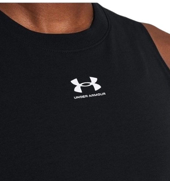 Under Armour UA Rival Muscle Tank Siyah Kadın Atlet - 4