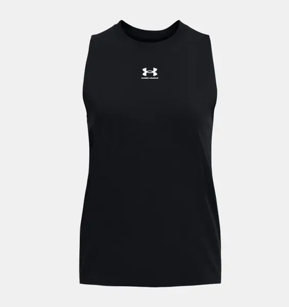 Under Armour UA Rival Muscle Tank Siyah Kadın Atlet - 5