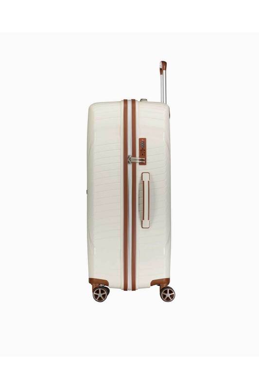 United Colors Of Benetton Trolley 50 Cm Beyaz Unisex Valiz - United Colors Of Benetton (1)