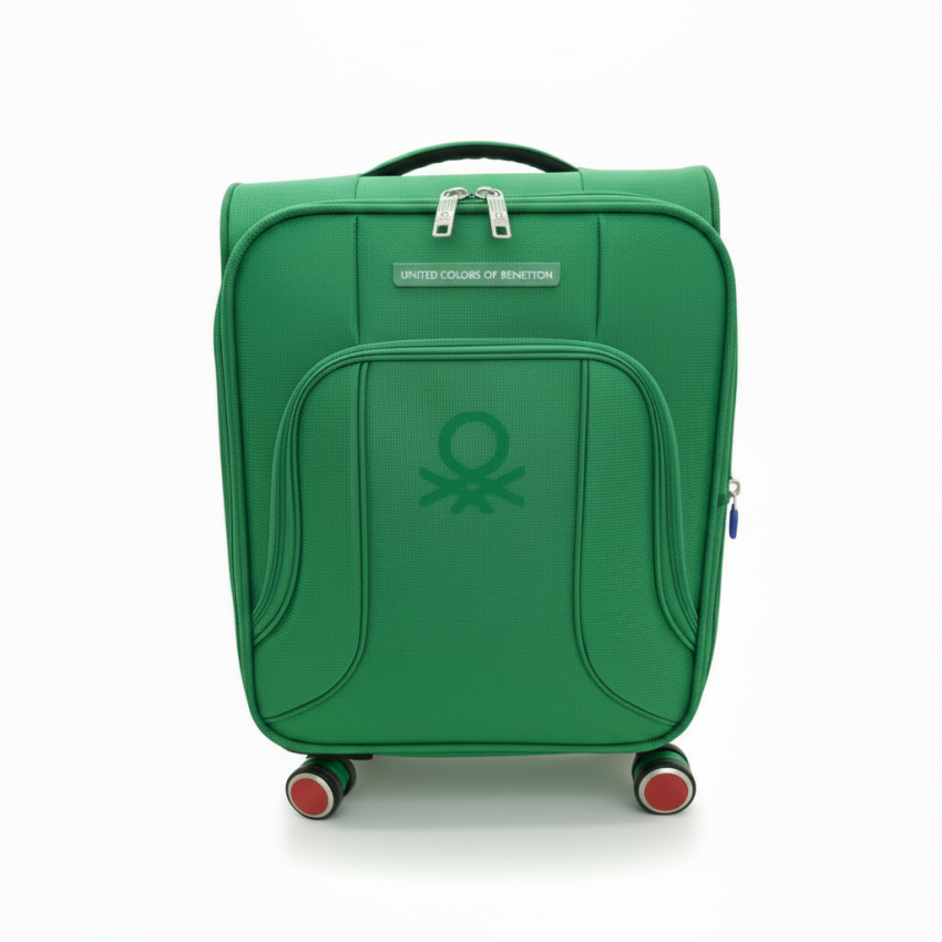 United Colors Of Benetton Trolley 50 Cm Yeşil Unisex Valiz - 1