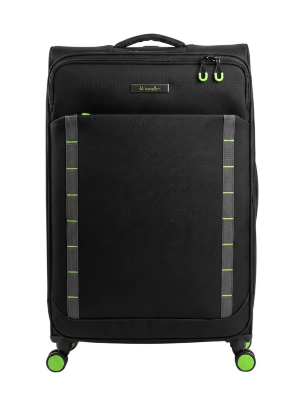 United Colors Of Benetton Trolley 60 Cm Siyah Unisex Valiz - United Colors Of Benetton