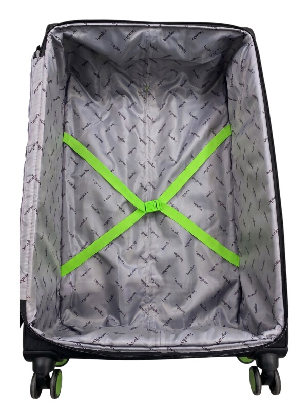 United Colors Of Benetton Trolley 60 Cm Siyah Unisex Valiz - 4