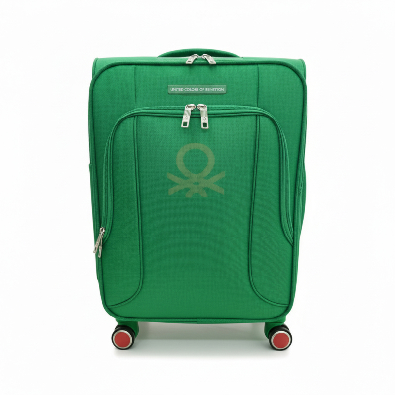United Colors Of Benetton Trolley 60 Cm Yeşil Unisex Valiz - United Colors Of Benetton