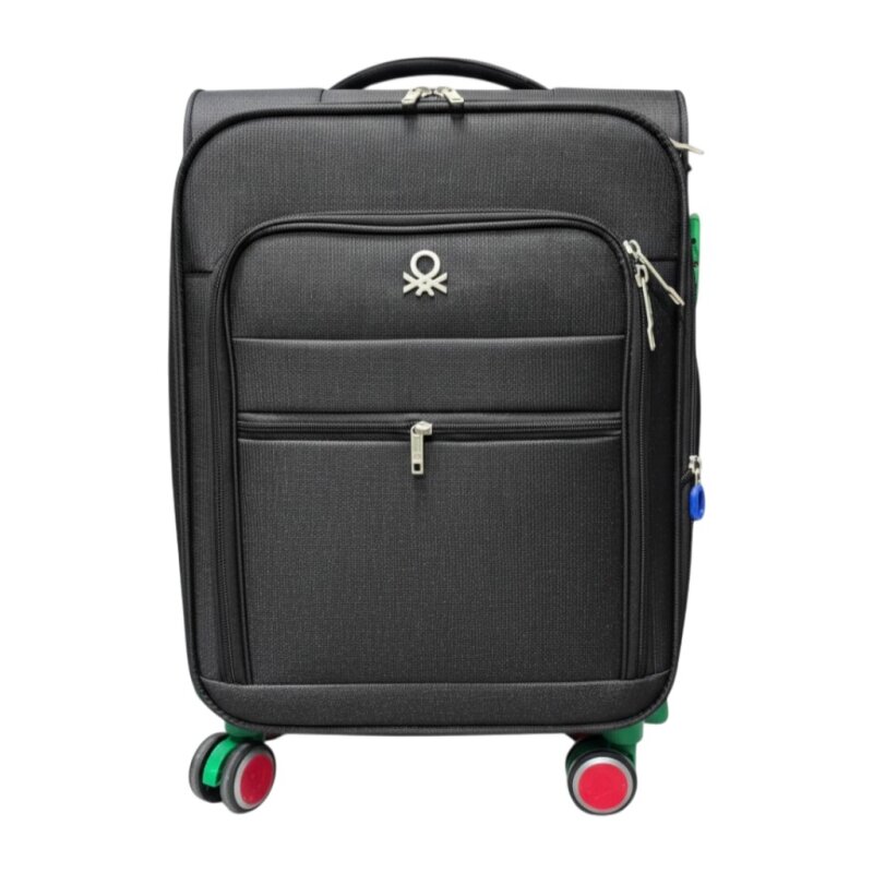 United Colors Of Benetton Trolley 70 Cm Siyah Unisex Valiz - United Colors Of Benetton