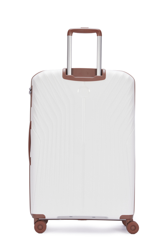 United Colors Of Benetton Trolley 70 Cm Unisex Beyaz Valiz - United Colors Of Benetton (1)