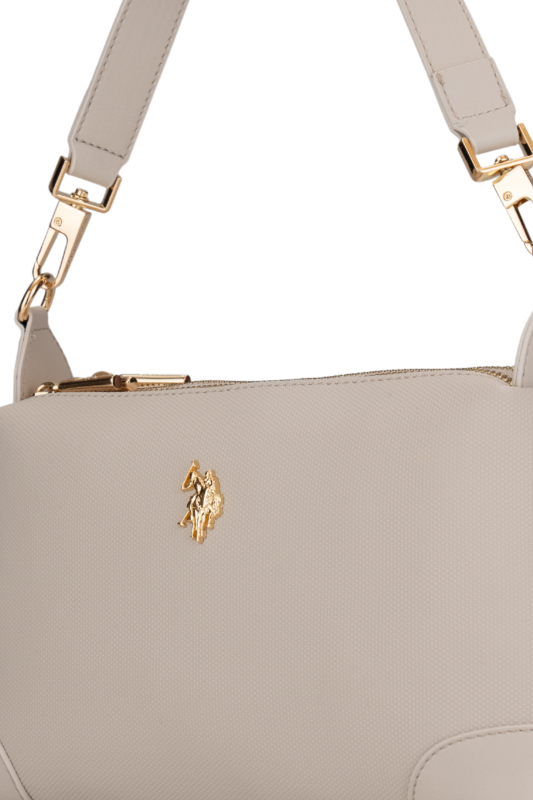 U.S. Polo Assn. Uspa Gri Kadın Omuz Çantası - 6