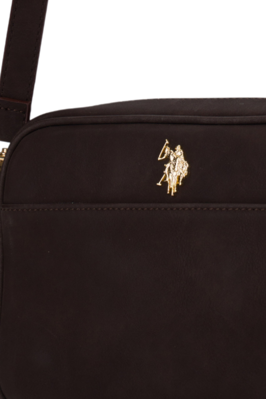 U.S. Polo Assn. Uspa Kahverengi Kadın Omuz Çantası - 5
