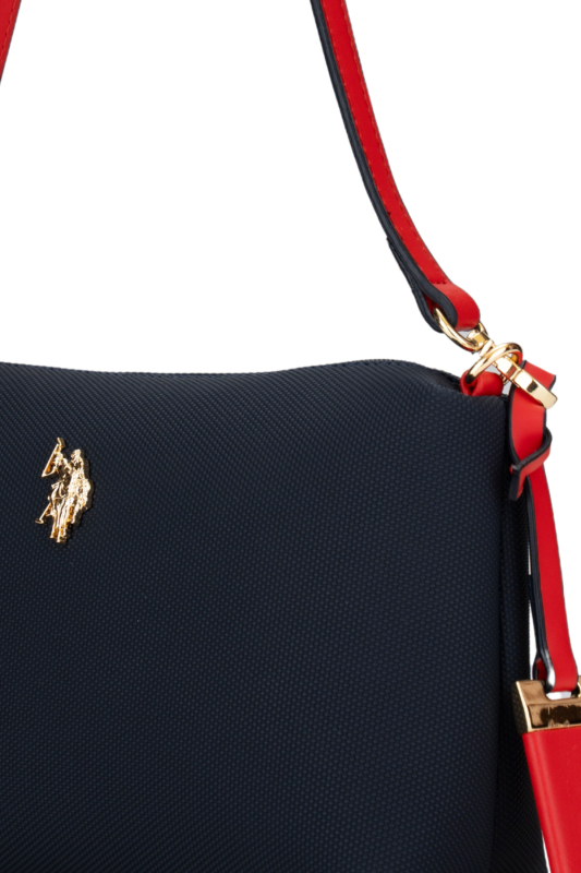 U.S. Polo Assn. Uspa Lacivert Kadın Omuz Çantası - 6