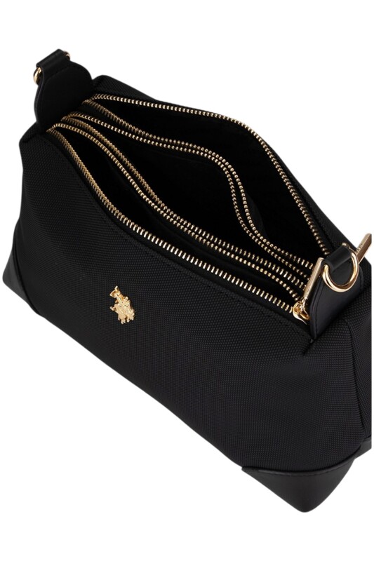 U.S. Polo Assn. Uspa Siyah Kadın Omuz Çantası - 5