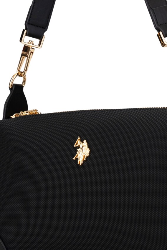 U.S. Polo Assn. Uspa Siyah Kadın Omuz Çantası - 6
