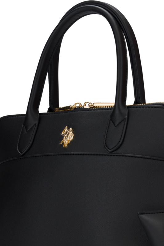 U.S. Polo Assn. Uspa Siyah Kadın Omuz Çantası - 5