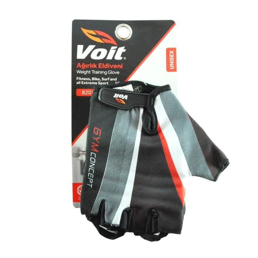Voit Kırmızı-Gri Unisex Antrenman Eldiveni - 1