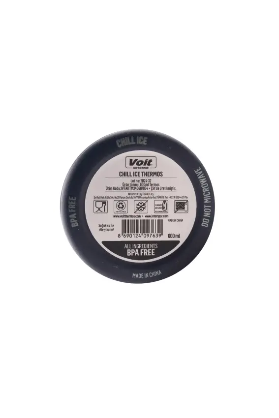Voit Chill Ice Thermos 600ML Unisex Suluk & Matara - 6