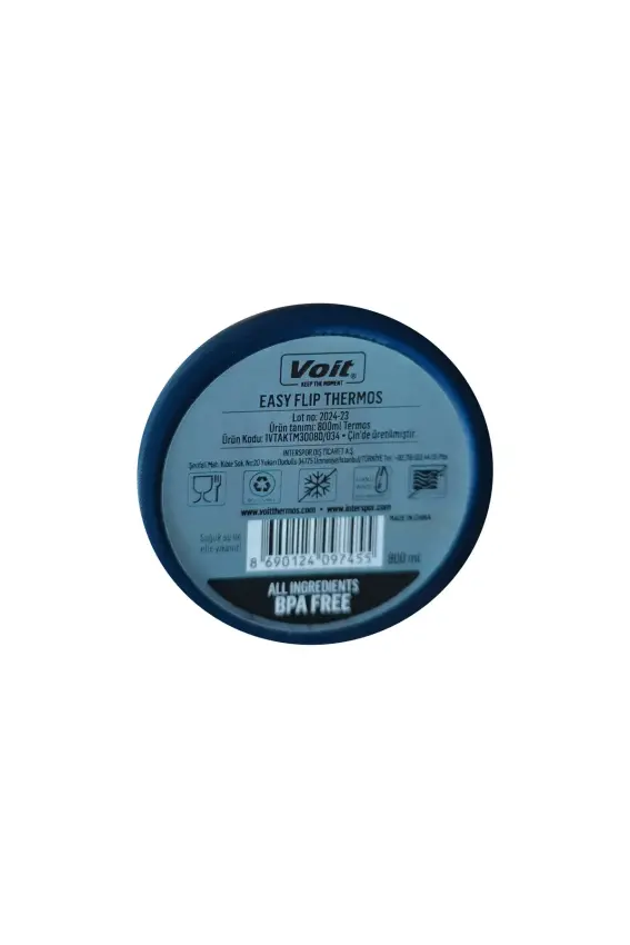 Voit Easy Flip Thermos 800 ML Unisex Suluk & Matara - 6