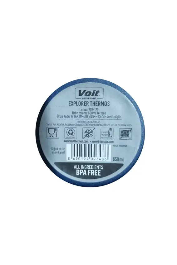 Voit Explorer Thermos 650 ML Unisex Suluk & Matara - 2