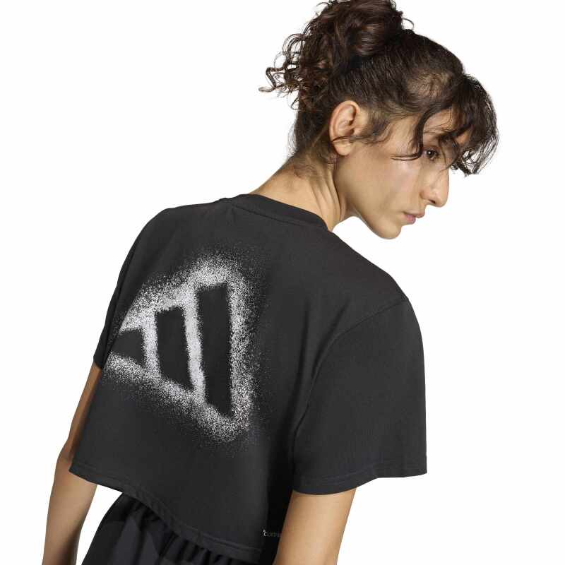 Adidas Primelift Siyah Kadın Tshirt - 4