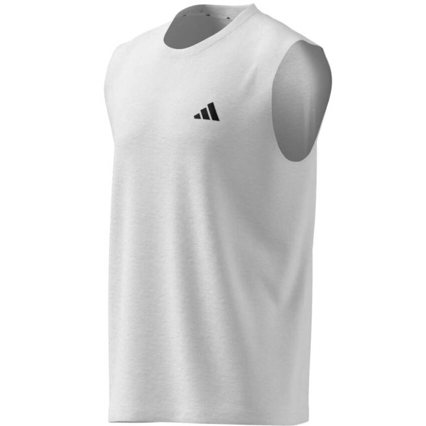 Adidas Workout Essentials Feelready Kolsuz Beyaz Erkek Atlet - 8