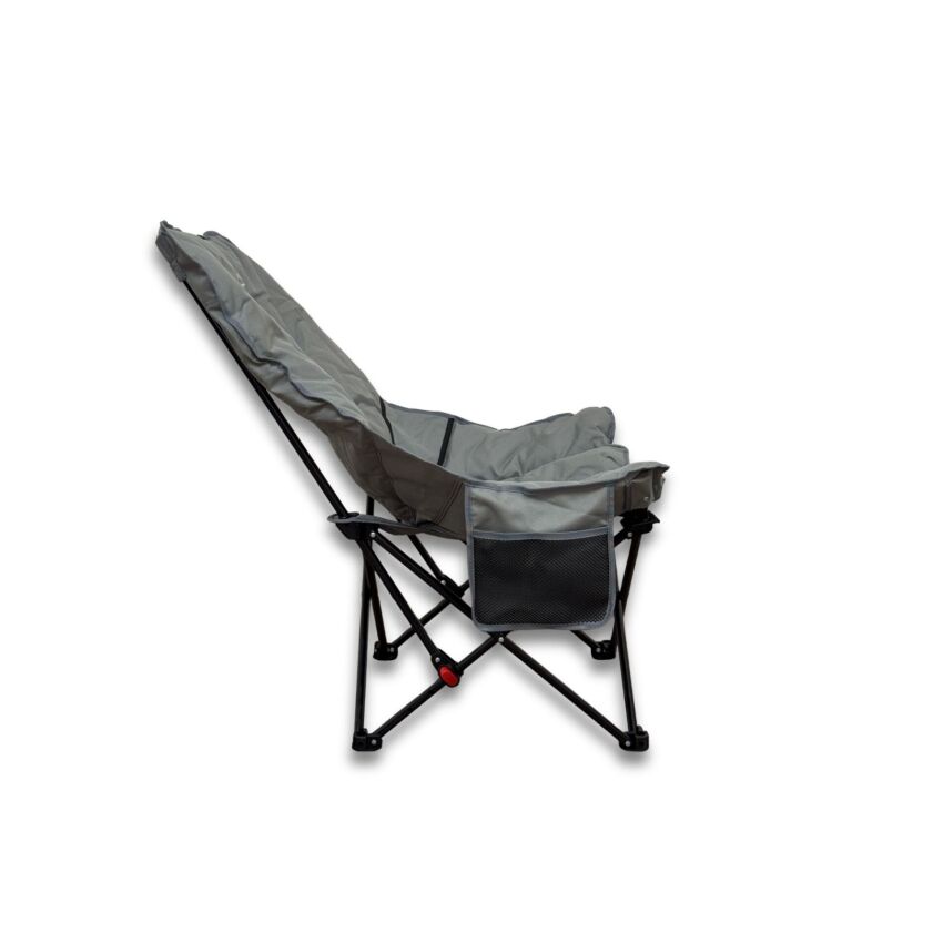 Windcamp Katlanır (Bel Korunaklı) Gri Unisex Kamp Sandalyesi - 3